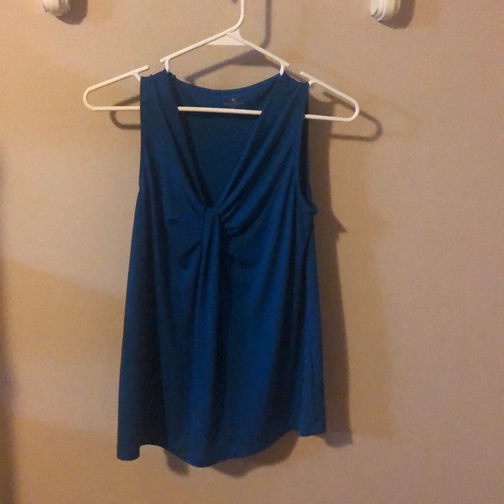 Blue work top